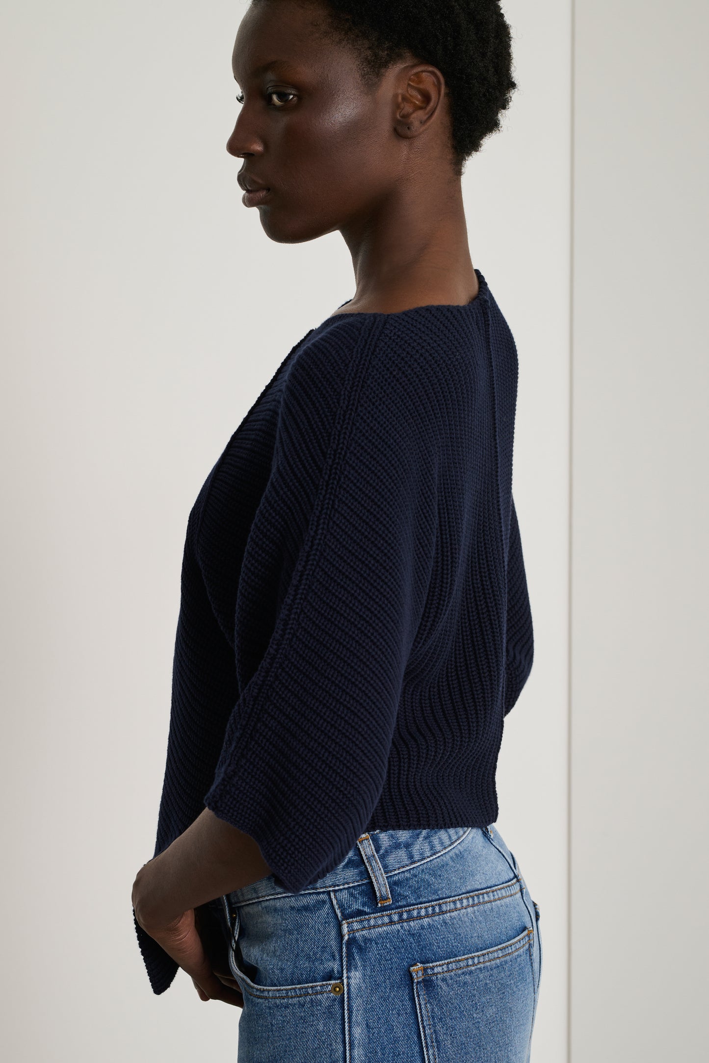 Pull Essaouira - Dark Navy - Coton - Femme