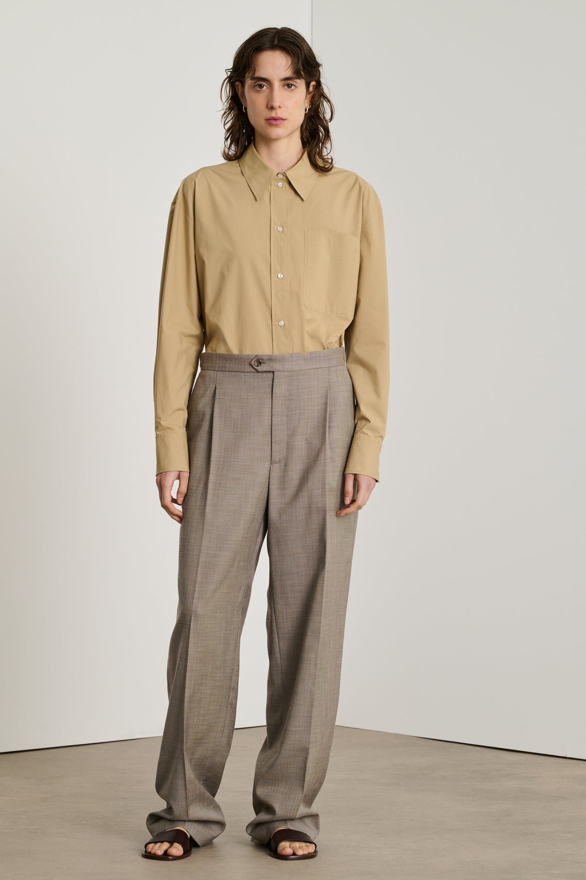 Pantalon Sulpice - Gris/Beige - Femme vue 1