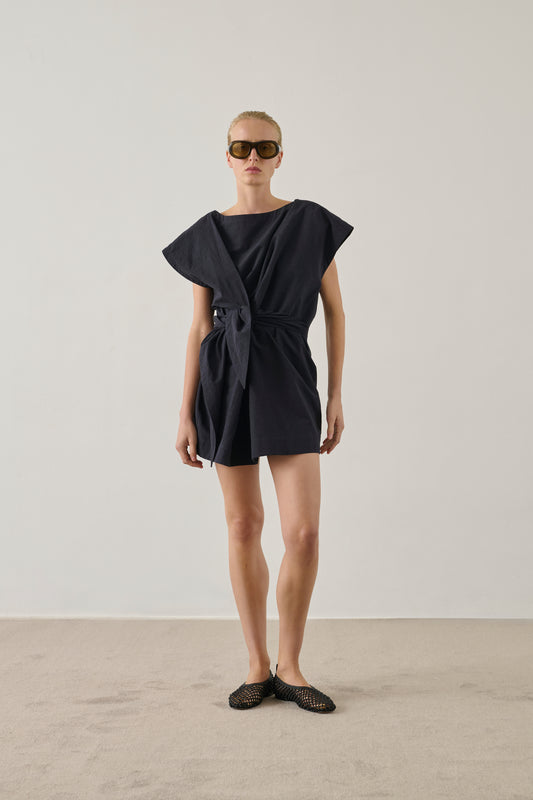 Robe Hallie - Bleu Nuit - Femme