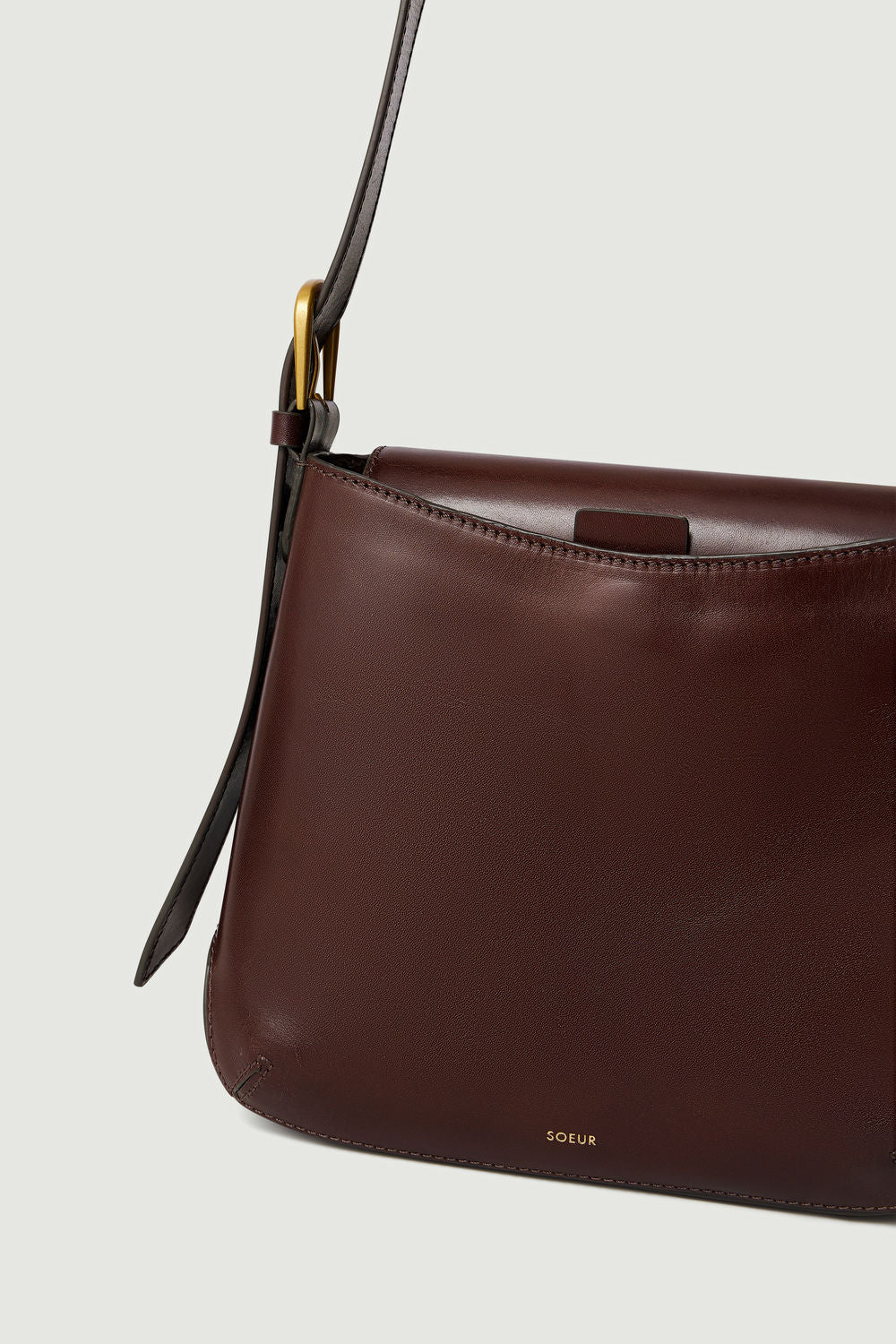 Sac Bora - Marron - Cuir - Femme vue 5